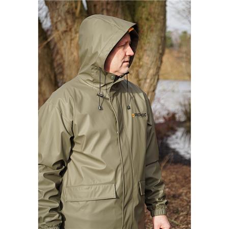 MIESTEN TAKKI PROLOGIC RAIN JACKET - VIHREÄ