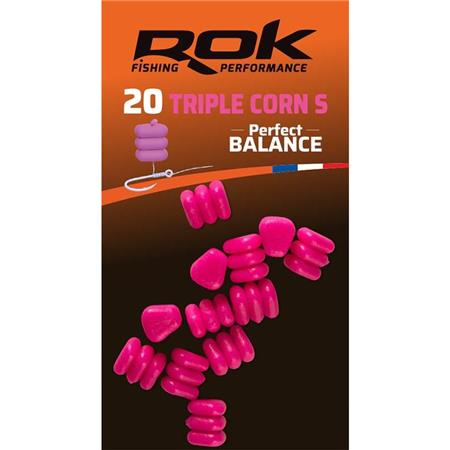Milho Artificial Rok Fishing Triple Corn S Perfect Balance
