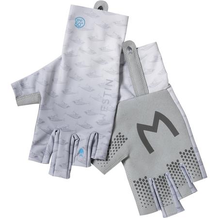 Mitaines - Grey Westin Solar Upf Half Finger Glove - Grey