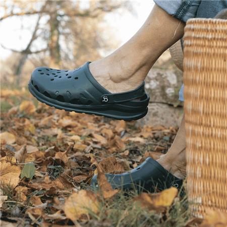 MIXED CLOGS - GREEN ROUCHETTE KOSMIK - VERT