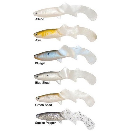Mjukplastbete Castaic Jerky J Kicker 10.5Cm - Paket Med 6