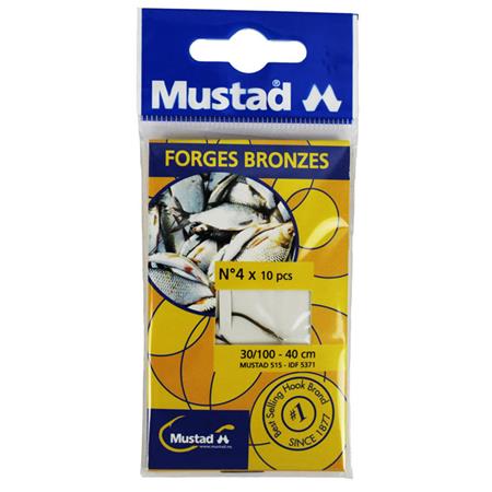 Μονταρισμένο Αγκίστρι Mustad Σφυρηλατημένα Μπρονζέ
