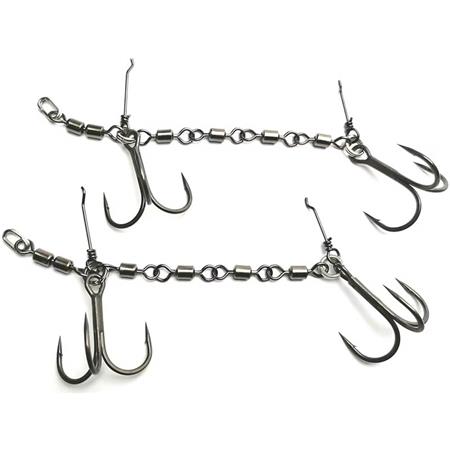 Μοντάζ Pikecraft 4 Swivel Stinger Rig