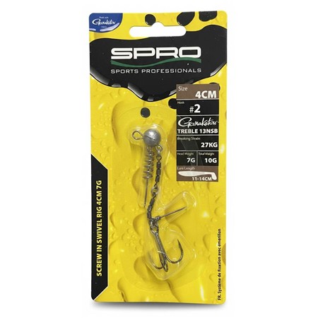 Μοντάζ Spro Screw In 360 Rig
