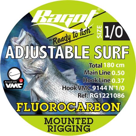 Μοντάζ Surf Ragot Adjustable Surf Rig