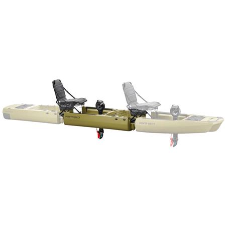 Module Supplémentaire Point 65°N Pour Kayak Modulable Kingfisher- Vert Armée