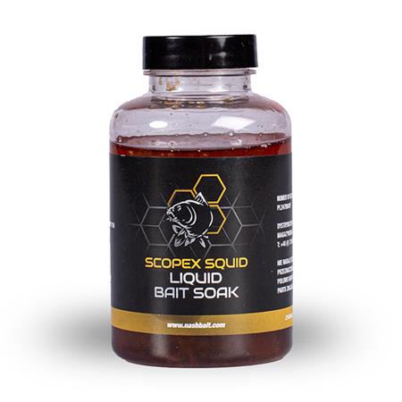Molho Nashbait Scopex Squid Liquid Bait Soak