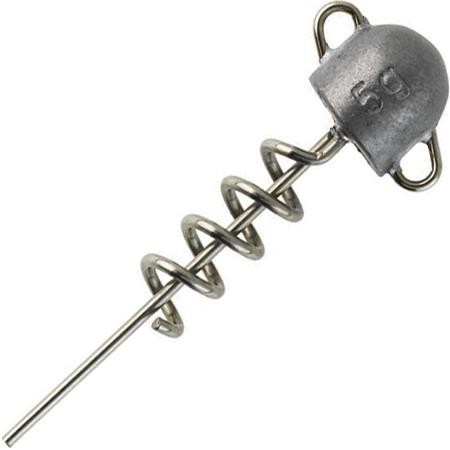 Μολυβδένια Κεφαλή Sakura Soft Lure Screw Head - Paketo 3