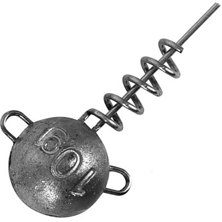 Μολυβένια Κεφαλή Fox Rage Corkscrew Round Jig Head