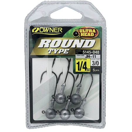 Μολυβένιο Κεφαλάκι Owner Round Jig Head