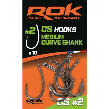 Μονό Αγκίστρι Rok Fishing Cs Medium Curve Shank