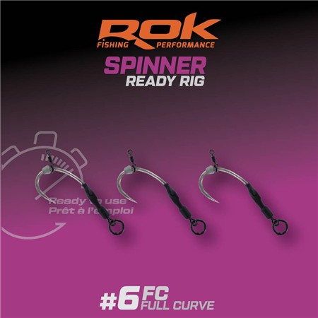 ΜΟΝΌ ΑΓΚΊΣΤΡΙ ROK FISHING SPINNER RIG FULL CURVE