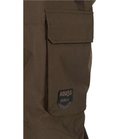 MONO HOMBRE - CAQUI FOX RS25K KHAKI SALOPETTES - KAKI
