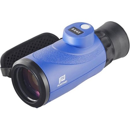 MONOCULAR 8X42 CON BRÚJULA PLASTIMO CON COMPÁS
