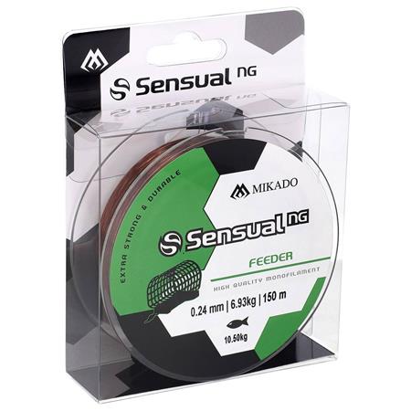 MONOFILAMENT - BROWN - 150M MIKADO SENSUAL NG FEEDER - MARRON - 150M