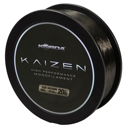 Monofilament Carpe Korda Kaizen Mono - Marron -1000M