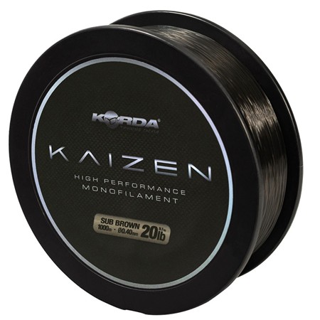 Monofilament Carpe Korda Kaizen Mono - Vert -1000M