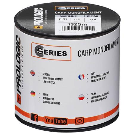 MONOFILAMENT - CLEAR PROLOGIC C-SERIES MONO - CLEAR