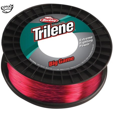 Monofilamento Berkley Trilene Big Game Econo Spool - Rojo -600M