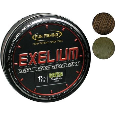 Monofilamento Carpa Exelium Fun Fishing