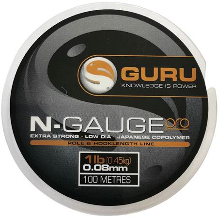 Monofilamento Guru N-Gauge Pro 100M