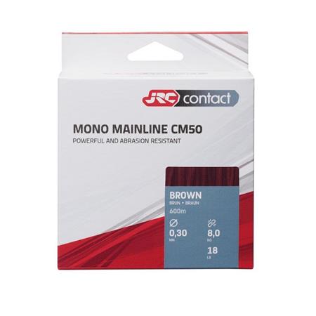 Monofilamento Jrc Contact Cm50 Brown - 600M
