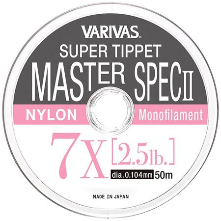 Monofilamento Varivas Super Tippet Master Spe Cii - 50M