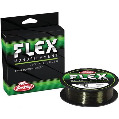 Monofile Angelschnur Berkley Flex Monofilament Low-Viz Green