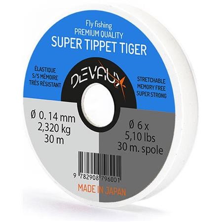 Monofile Angelschnur Devaux Super Tippet Tiger