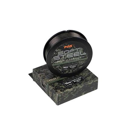 MONOFILE ANGELSCHNUR FOX SOFT STEEL FLECK CAMO MONO