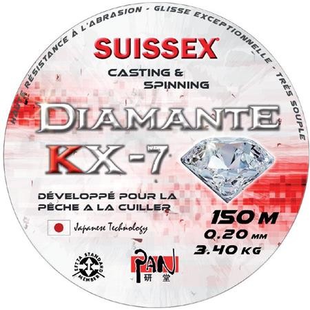 Monofile Angelschnur Suissex Pan Diamante Kx-7 Spezial Löffel - 150M
