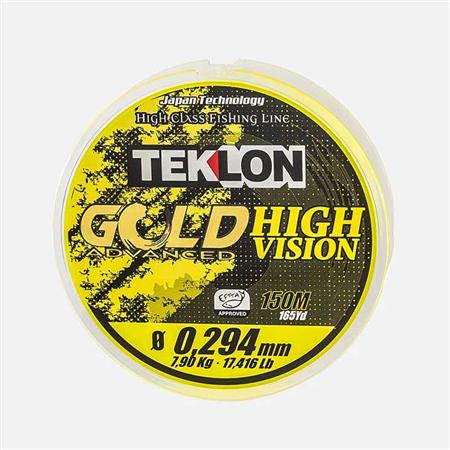 MONOFILE ANGELSCHNUR TEKLON GOLD ADVANCED HIGH VISION