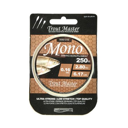 MONOFILE ANGELSCHNUR TROUT MASTER MONO