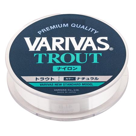 MONOFILE ANGELSCHNUR VARIVAS TROUT NYLON NATURAL