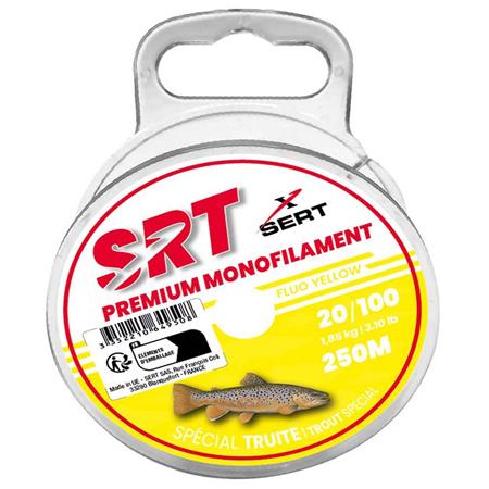 MONOFILO - 150M SRT SPECIAL TRUITE FLUO JAUNE - 150M