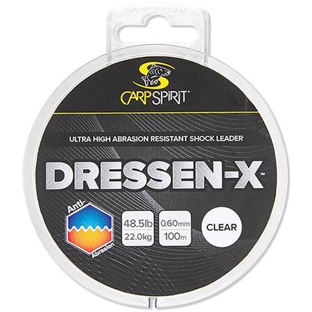 Monofilo Carp Spirit Dressen-X Anti Abrasion Clear
