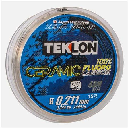 Monofilo Teklon Ceramic Fluorocarbon 1500M