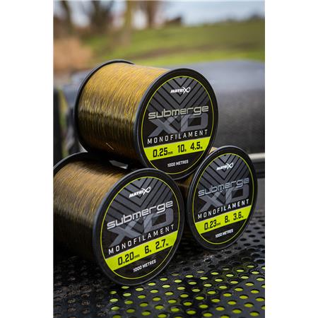 MONOFILOJANTO - 1000M FOX MATRIX SUBMERGE XD BULK MONOFILAMENT - 1000M