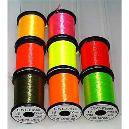 Montagedraht Uni Floss Neon