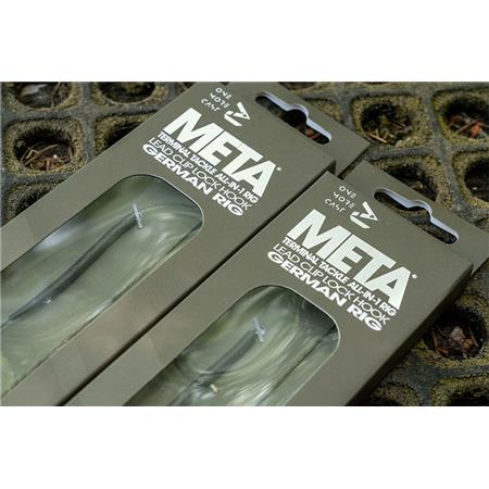 MONTAGEM COMPLETA ONE MORE CAST META TERMINAL TACKLE ALL-IN-1 LEAD CLIP LOCK HOOK GERMAN RIG