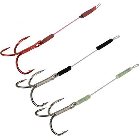 Montagem Savage Gear Carbon49 Stingers - Pack De 3