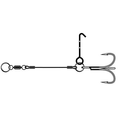 MONTAGESÆT VMC PIKE RIG BELLY BUGMONTERET