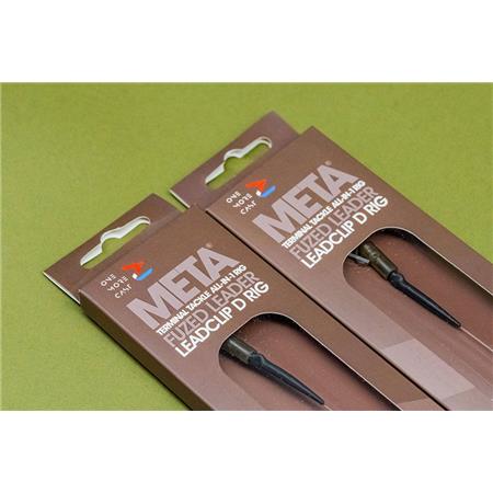 MONTAJE COMPLYO ONE MORE CAST META TERMINAL TACKLE ALL-IN-1 RIG - FUZED LEADER LEADCLIP D-RIG BARBED