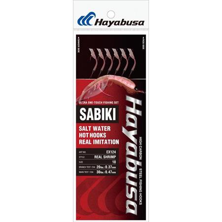 Montaje De Plumas Hayabusa Sabiki Ex124