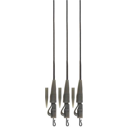 Montaje Fox Edges Naturals Leadcore Lead Clip Leaders