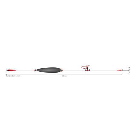 MONTAJE MIKADO MONO CATFISH SET I ADJUSTABLE COMBI RIG