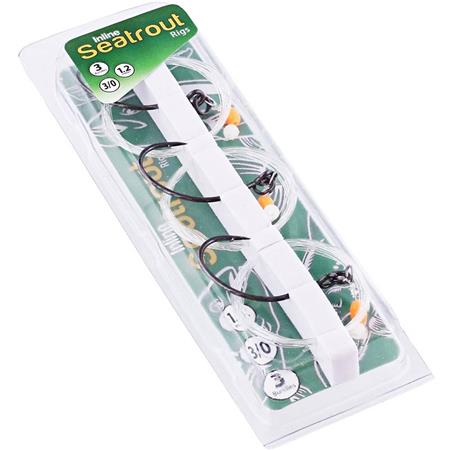 Montaje Westin Inline Seatrout Rig Single Hooks - Paquete De 3