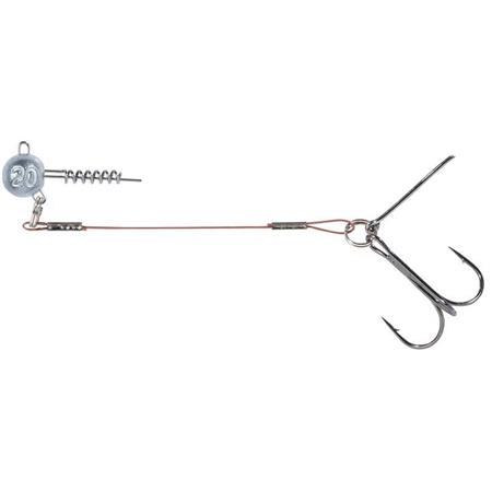 Montaż Balzer Shirasu Pike Rig With Screw Jig Head