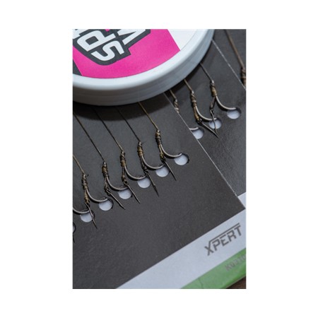 MONTERET KROG KORUM POWER BRAID SPIKED METHOD HAIR RIGS