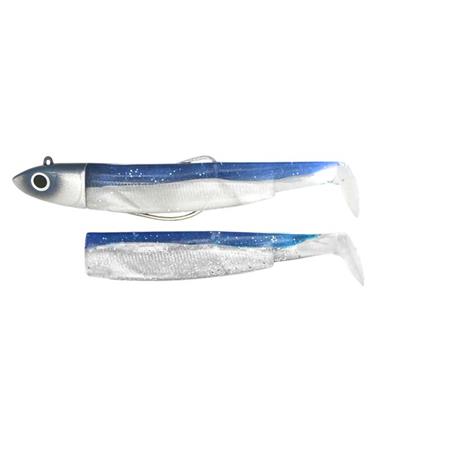 Monteret Softbait-Sæt Fiiish Combo Black Minnow 140 + Blyhoved Offshore
